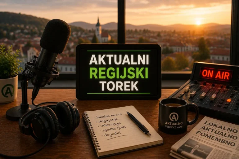 Slika za oddajo Aktualni regijski torek