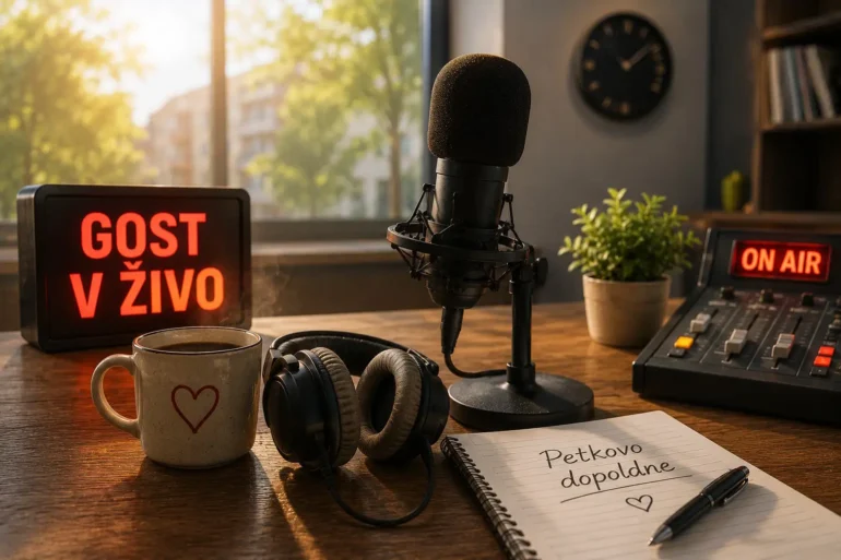 Slika za oddajo Petkovo dopoldne - gost v živo
