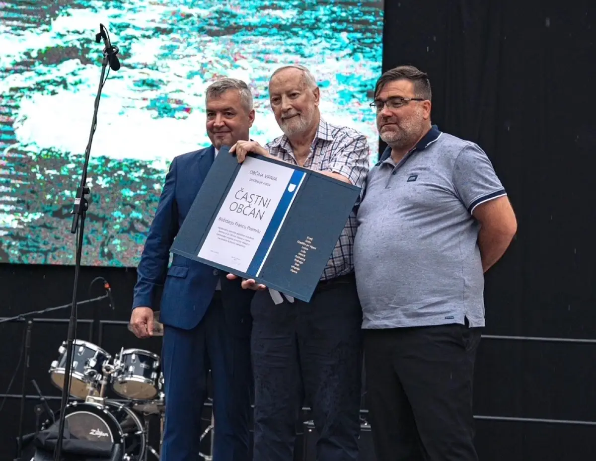 BOŽIDAR PREMRL – ČASTNI OBČAN OBČINE VIPAVA